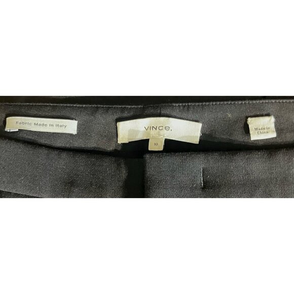 Vince Black High Rise Full Length Stretch Bootcut Flare Pants - Picture 7 of 8